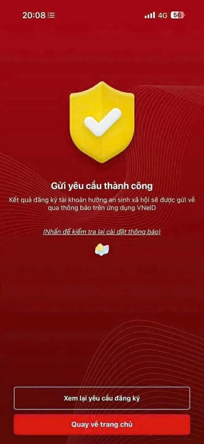 Hướng dẫn liên kết tài khoản hưởng an sinh xã hội với ngân hàng qua VNeID mới nhất