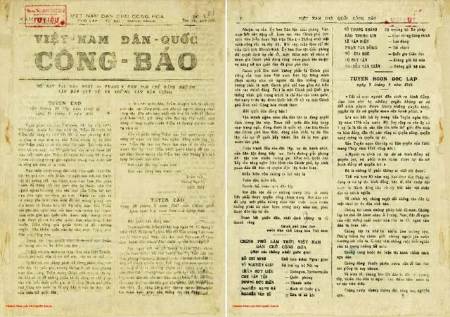 Chính phủ đầu tiên và thông điệp hòa bình, hữu nghị