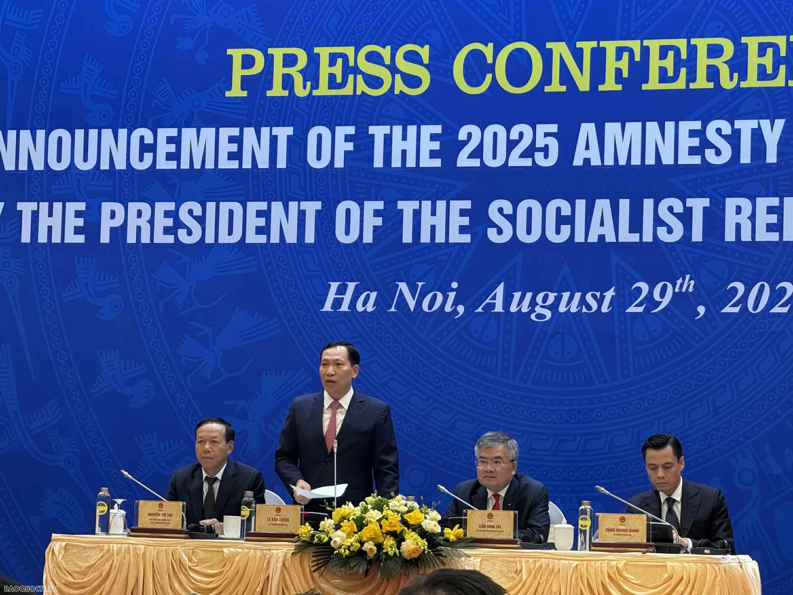 Gần 14.000 phạm nhân được đặc xá đợt 2 năm 2025