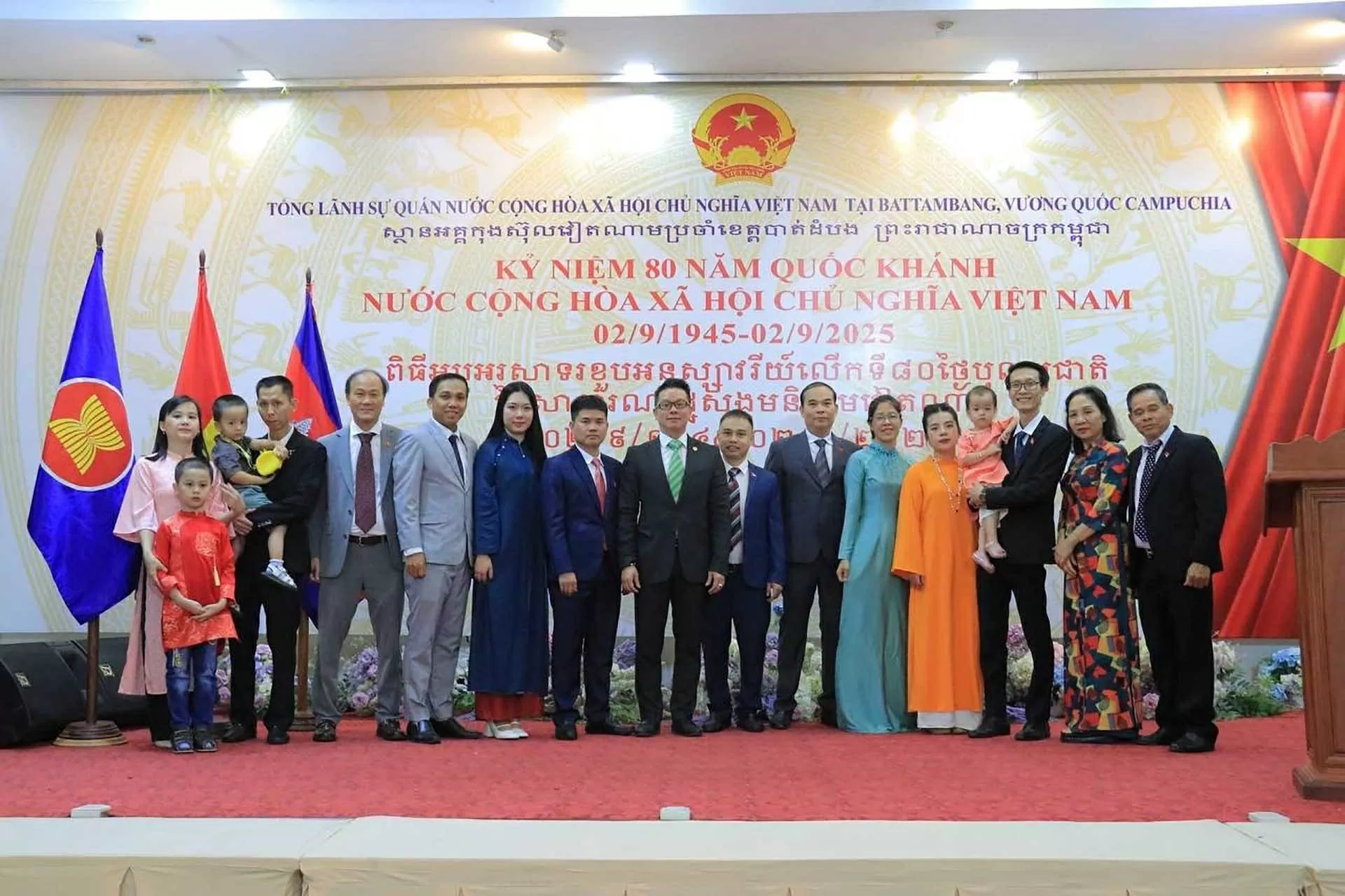 Ấm áp tình hữu nghị tại Lễ kỷ niệm Quốc khánh Việt Nam ở Tây Nam Campuchia