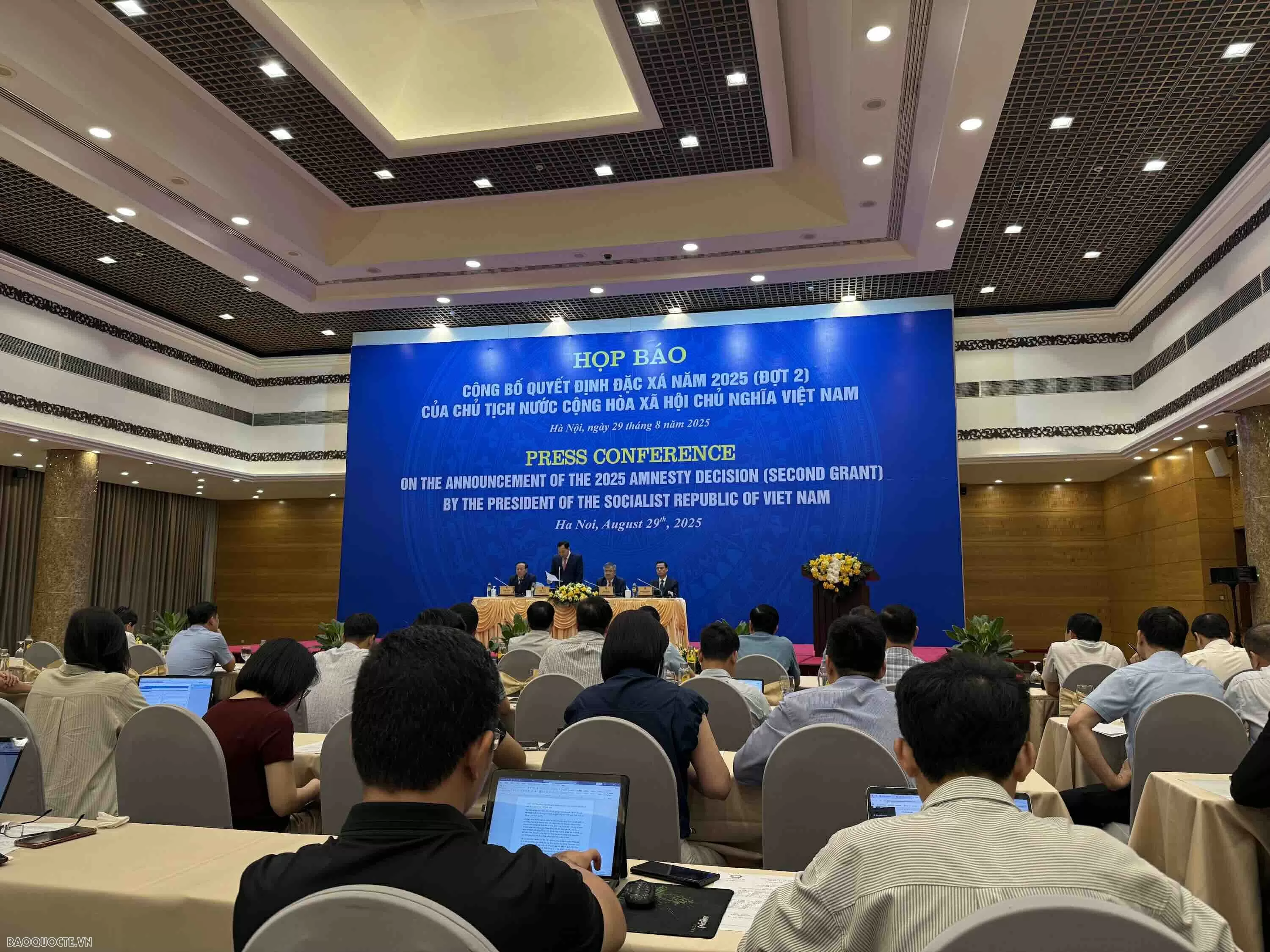 Gần 14.000 phạm nhân được đặc xá đợt 2 năm 2025 Gần 14.000 phạm nhân được đặc xá đợt 2 năm 2025