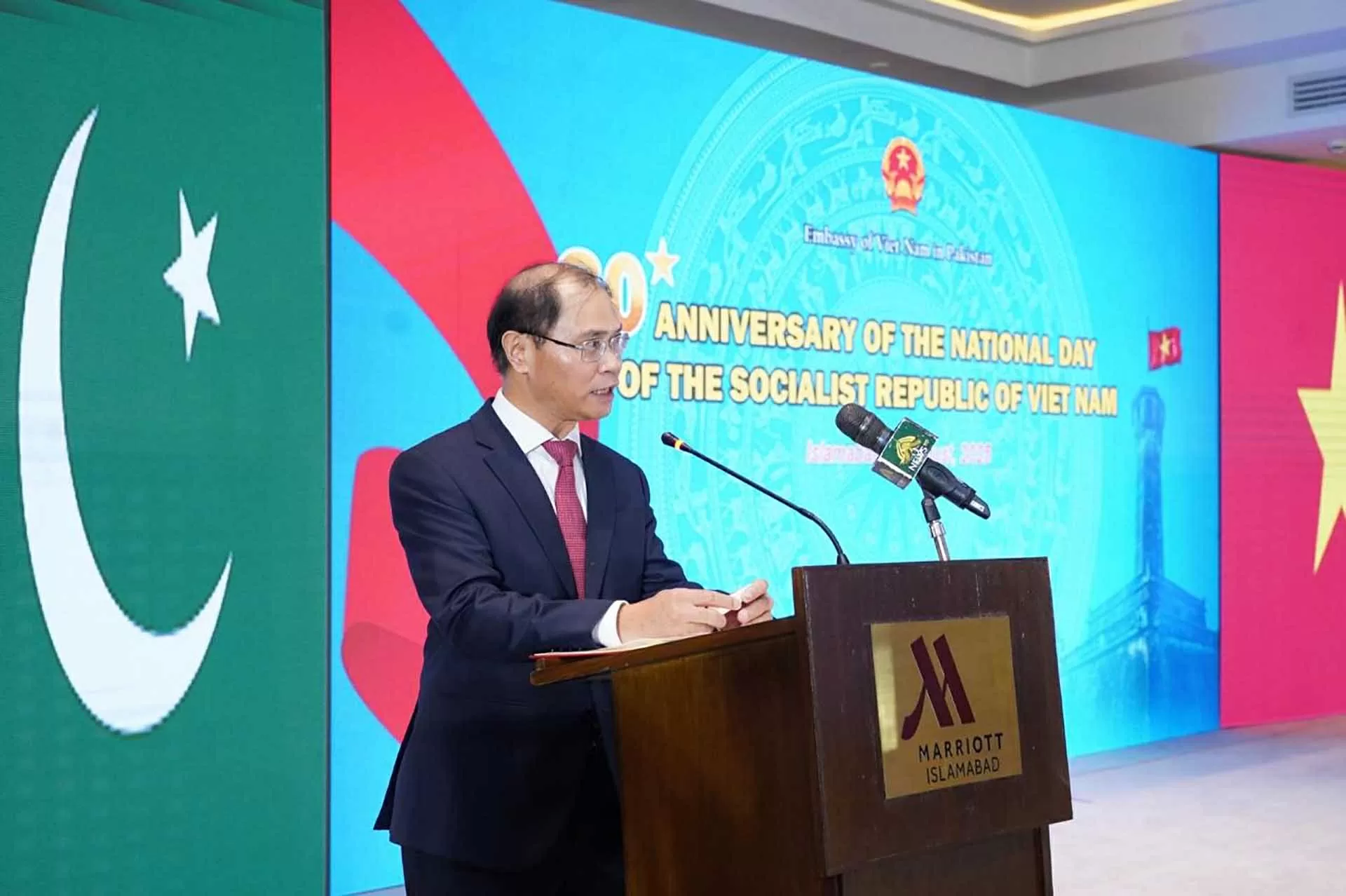 Chuỗi hoạt động kỷ niệm 80 năm Cách mạng tháng Tám và Quốc khánh Việt Nam tại Pakistan Chuỗi hoạt động kỷ niệm 80 năm Cách mạng tháng Tám và Quốc khánh Việt Nam tại Pakistan