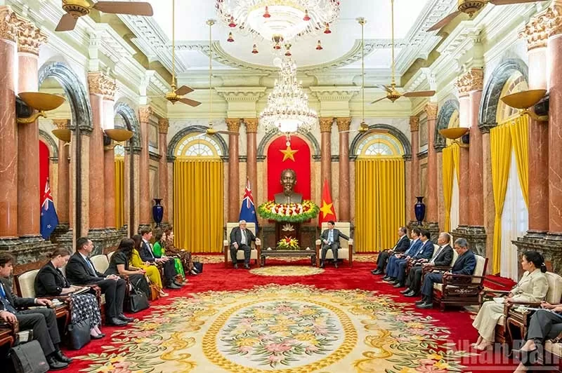 Đưa quan hệ Đối tác chiến lược toàn diện Việt Nam-New Zealand phát triển sâu rộng hơn nữa Đưa quan hệ Đối tác chiến lược toàn diện Việt Nam-New Zealand phát triển sâu rộng hơn nữa