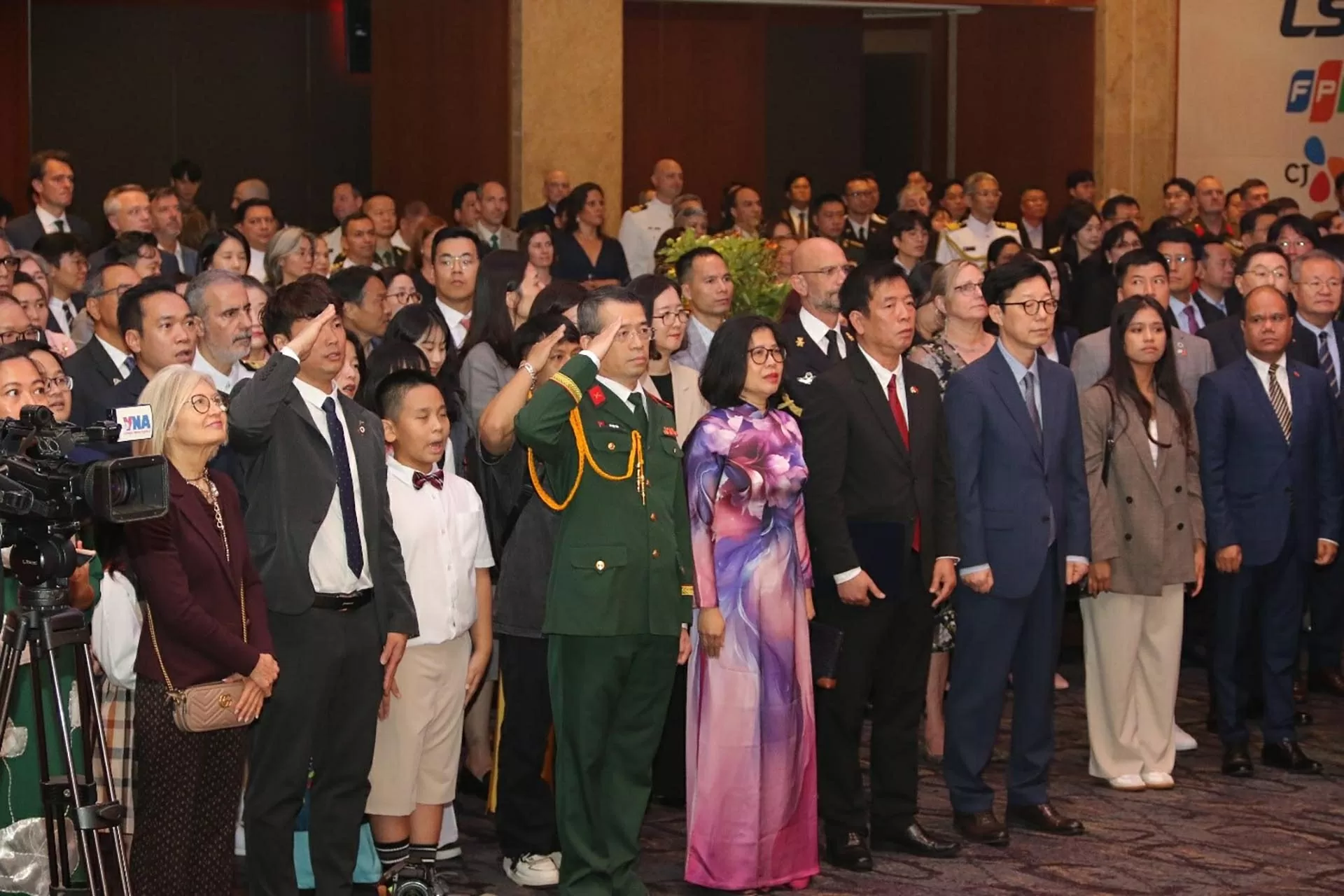 Đại sứ quán Việt Nam tại Hàn Quốc trang trọng tổ chức kỷ niệm 80 năm Quốc khánh 2/9