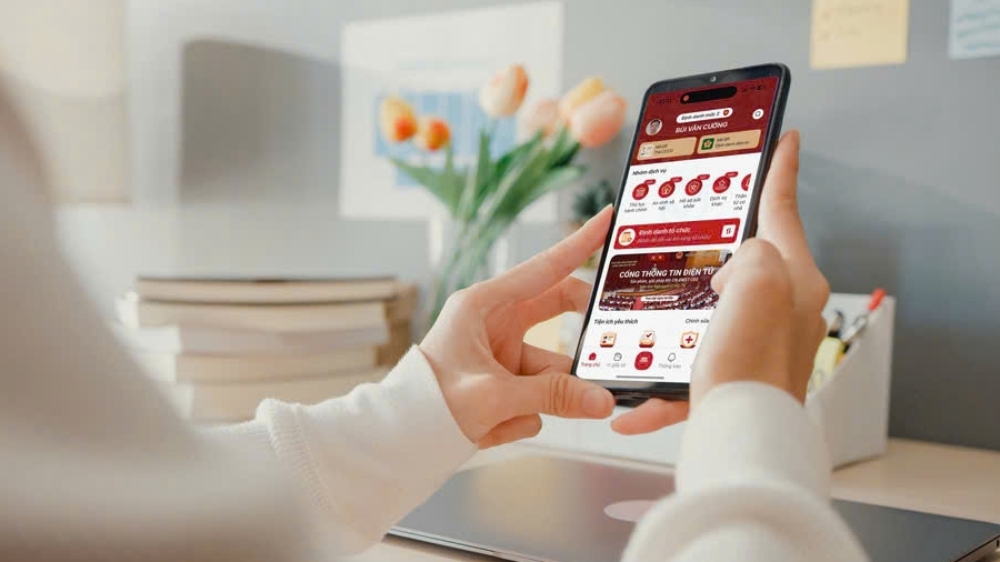 Nhận ngay 100.000 đồng khi liên kết tài khoản hưởng An sinh xã hội trên VNeID với BIDV