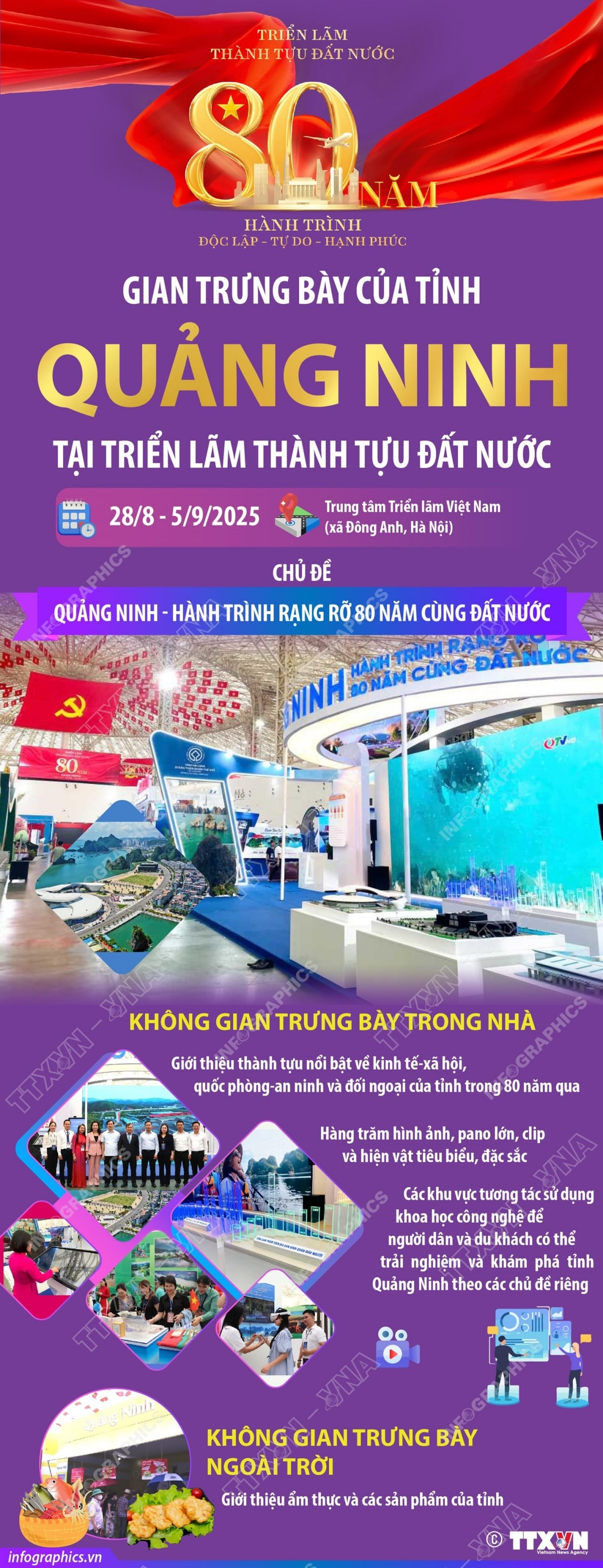 Quảng Ninh tham gia Triển lãm thành tựu đất nước Quảng Ninh tham gia Triển lãm thành tựu đất nước