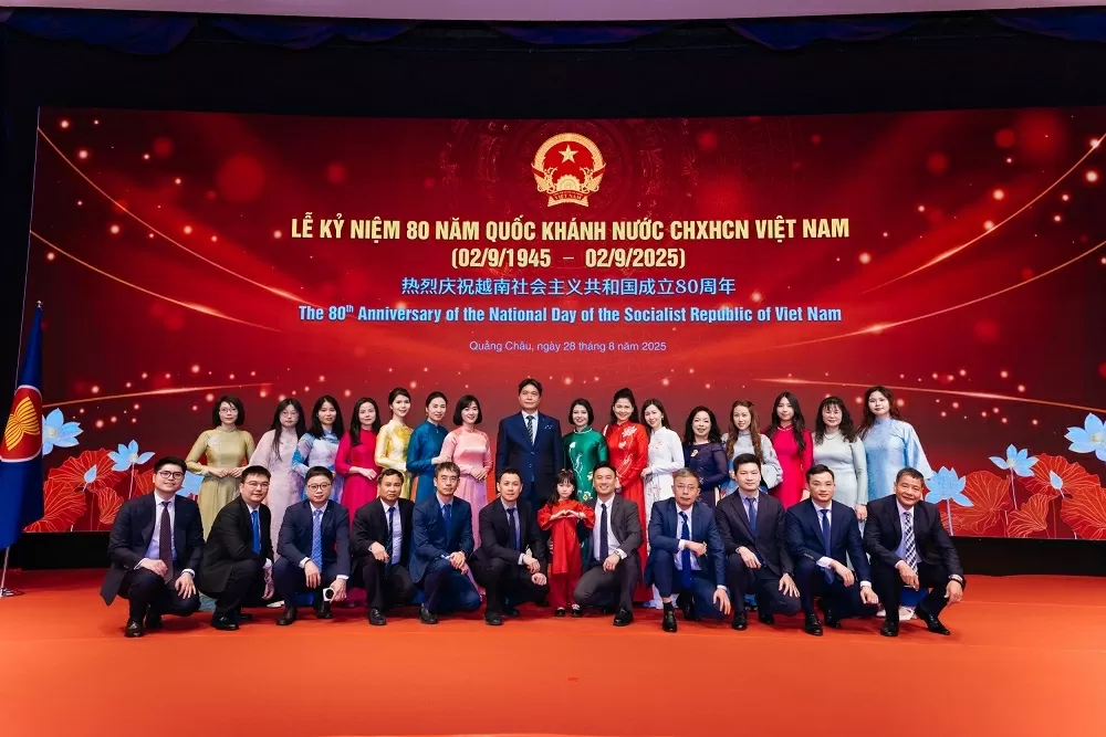 Kỷ niệm 80 năm Quốc khánh Việt Nam tại Quảng Châu, Trung Quốc: Giao thoa văn hóa, kết nối con người Kỷ niệm 80 năm Quốc khánh Việt Nam tại Quảng Châu, Trung Quốc: Giao thoa văn hóa, kết nối con người
