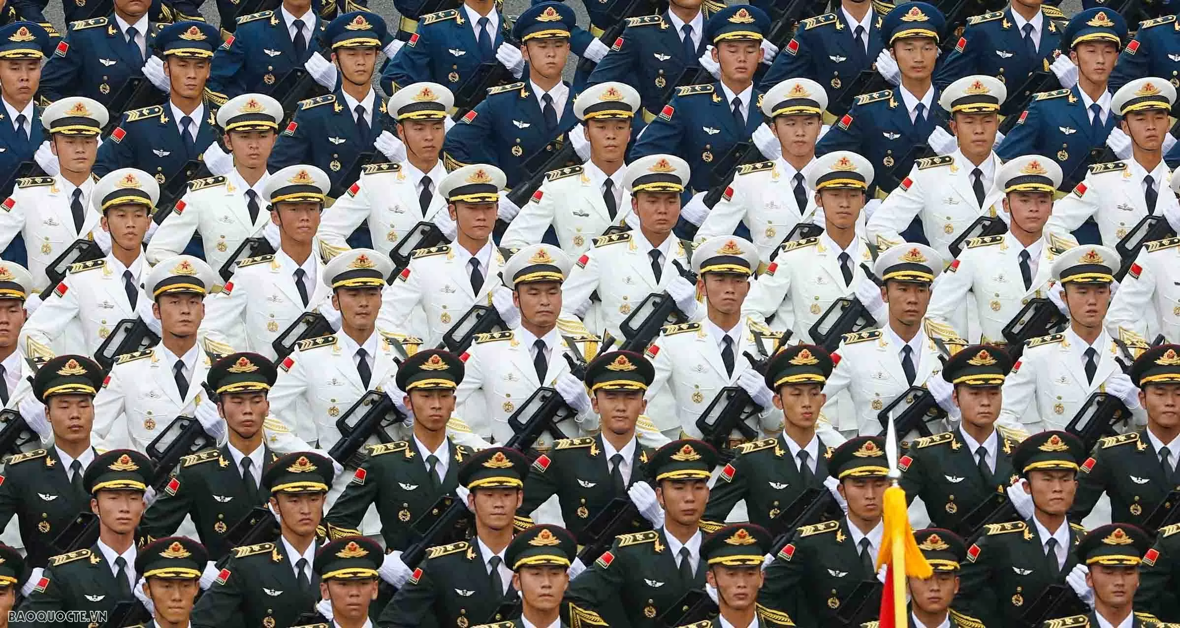 Ngắm 4 khối quân nhân nước ngoài tại tổng duyệt diễu binh Quốc khánh