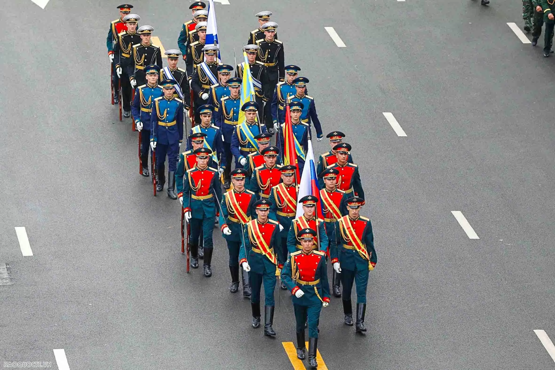 Ngắm 4 khối quân nhân nước ngoài tại tổng duyệt diễu binh Quốc khánh Ngắm 4 khối quân nhân nước ngoài tại tổng duyệt diễu binh Quốc khánh