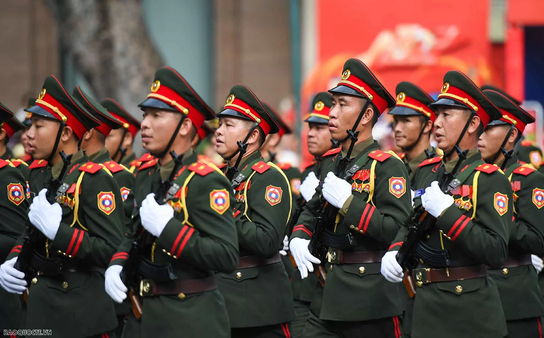 Ngắm 4 khối quân nhân nước ngoài tại tổng duyệt diễu binh Quốc khánh