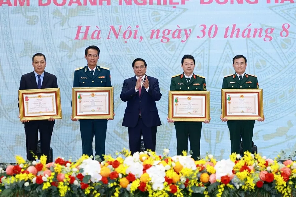 MB vinh dự nhận Huân chương Bảo vệ Tổ quốc hạng Nhất tại Hội nghị 80 năm Doanh nghiệp đồng hành cùng đất nước