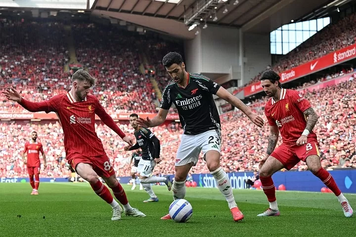 Liverpool chạm trán Arsenal: Cuộc đối đầu trực tiếp giữa hai ứng viên cho danh hiệu vô địch