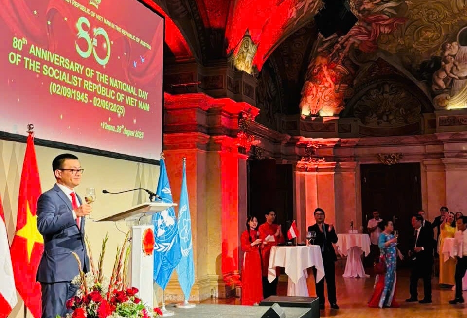 Kỷ niệm 80 năm Quốc khánh tại Áo: Tràn ngập sắc màu, âm thanh và văn hóa