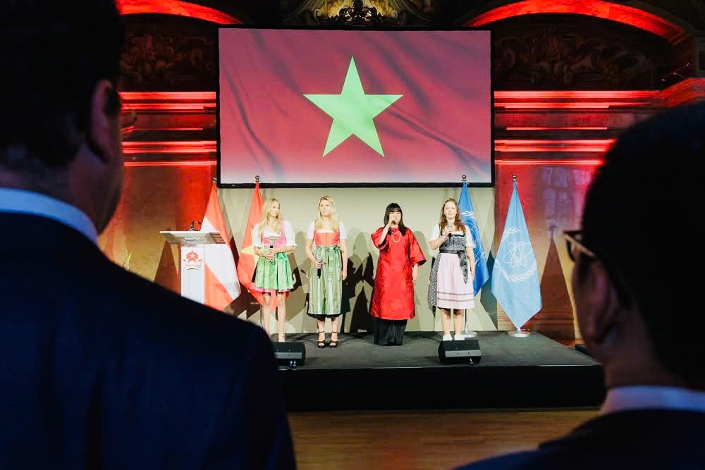 Kỷ niệm 80 năm Quốc khánh tại Áo: Tràn ngập sắc màu, âm thanh và văn hóa