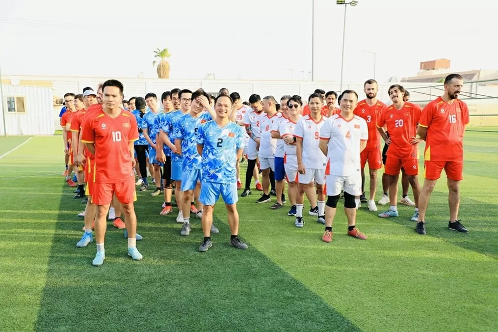 Sôi nổi giải bóng đá Cup Độc lập tại Riyadh, Saudi Arabia