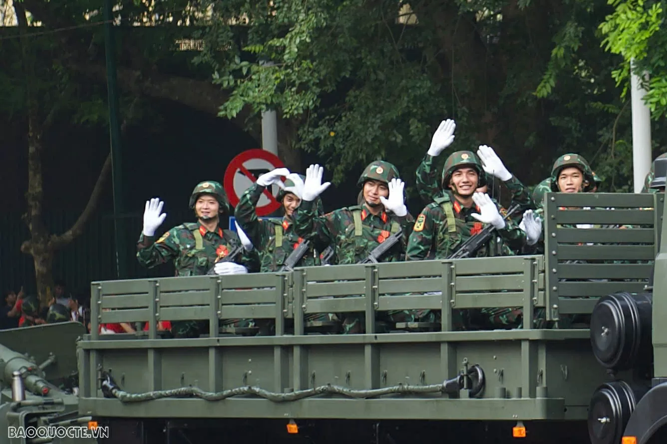 Hình ảnh lễ diễu binh, diễu hành kỷ niệm 80 năm Quốc khánh