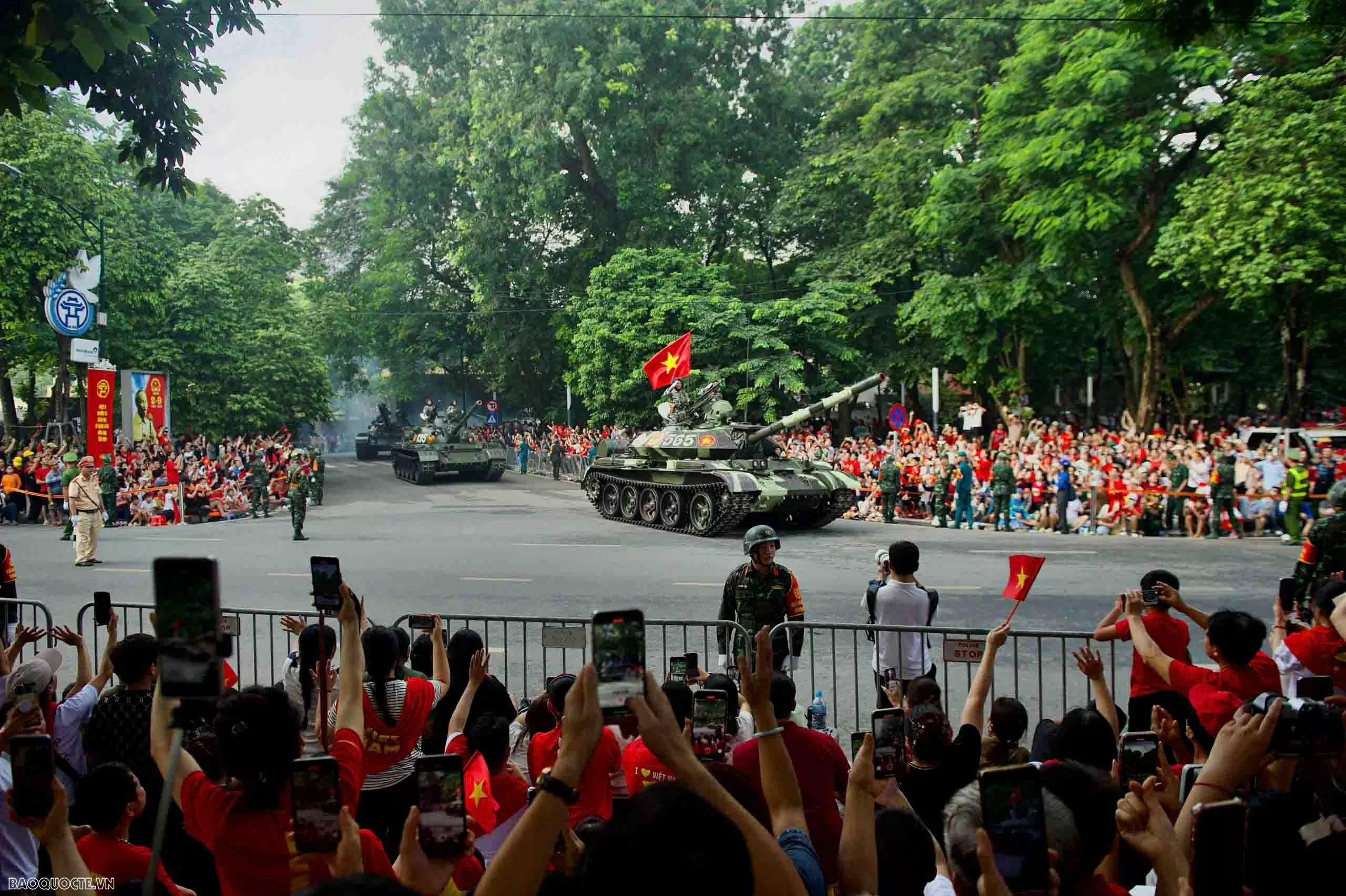 Hình ảnh lễ diễu binh, diễu hành kỷ niệm 80 năm Quốc khánh