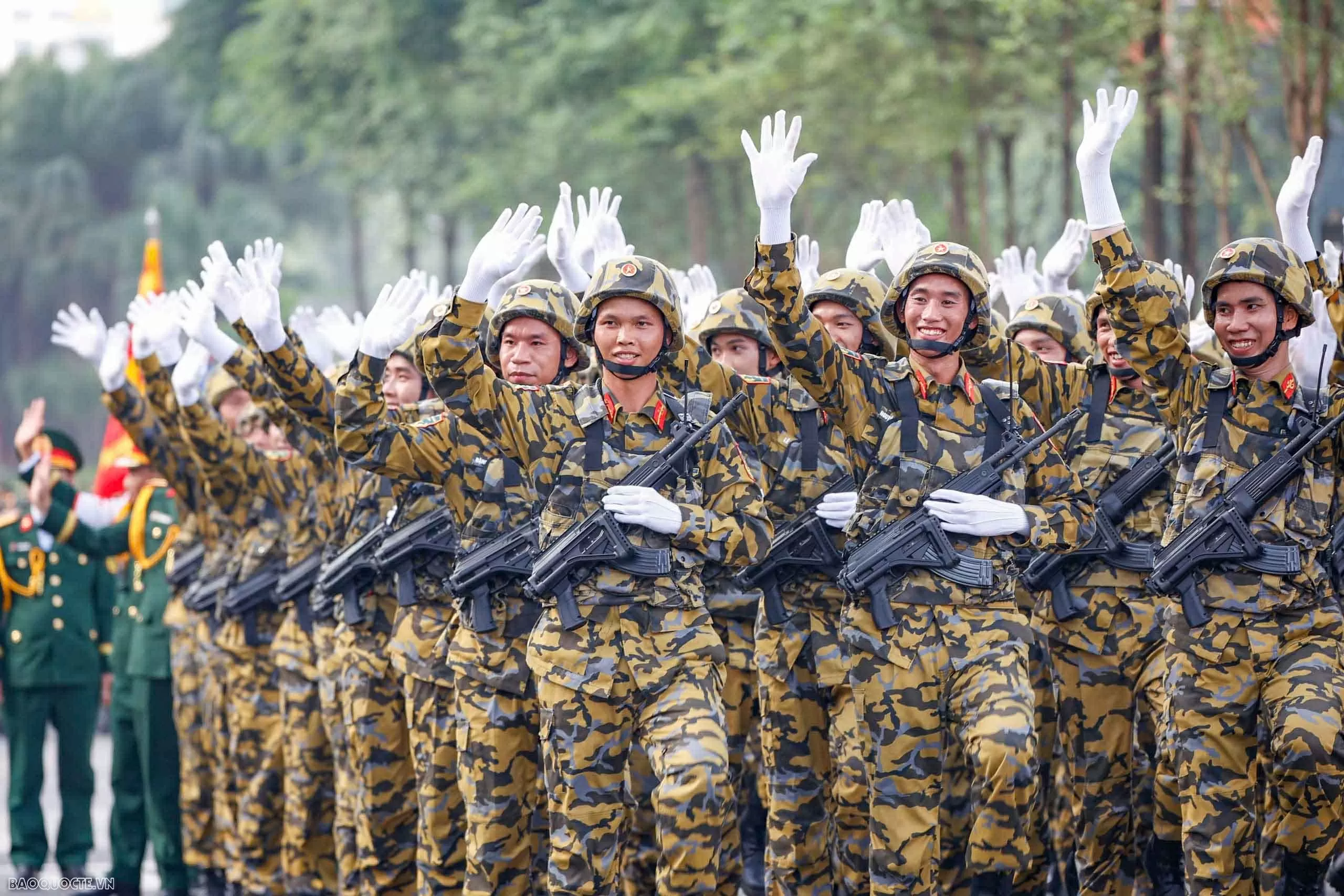 Hình ảnh lễ diễu binh, diễu hành kỷ niệm 80 năm Quốc khánh