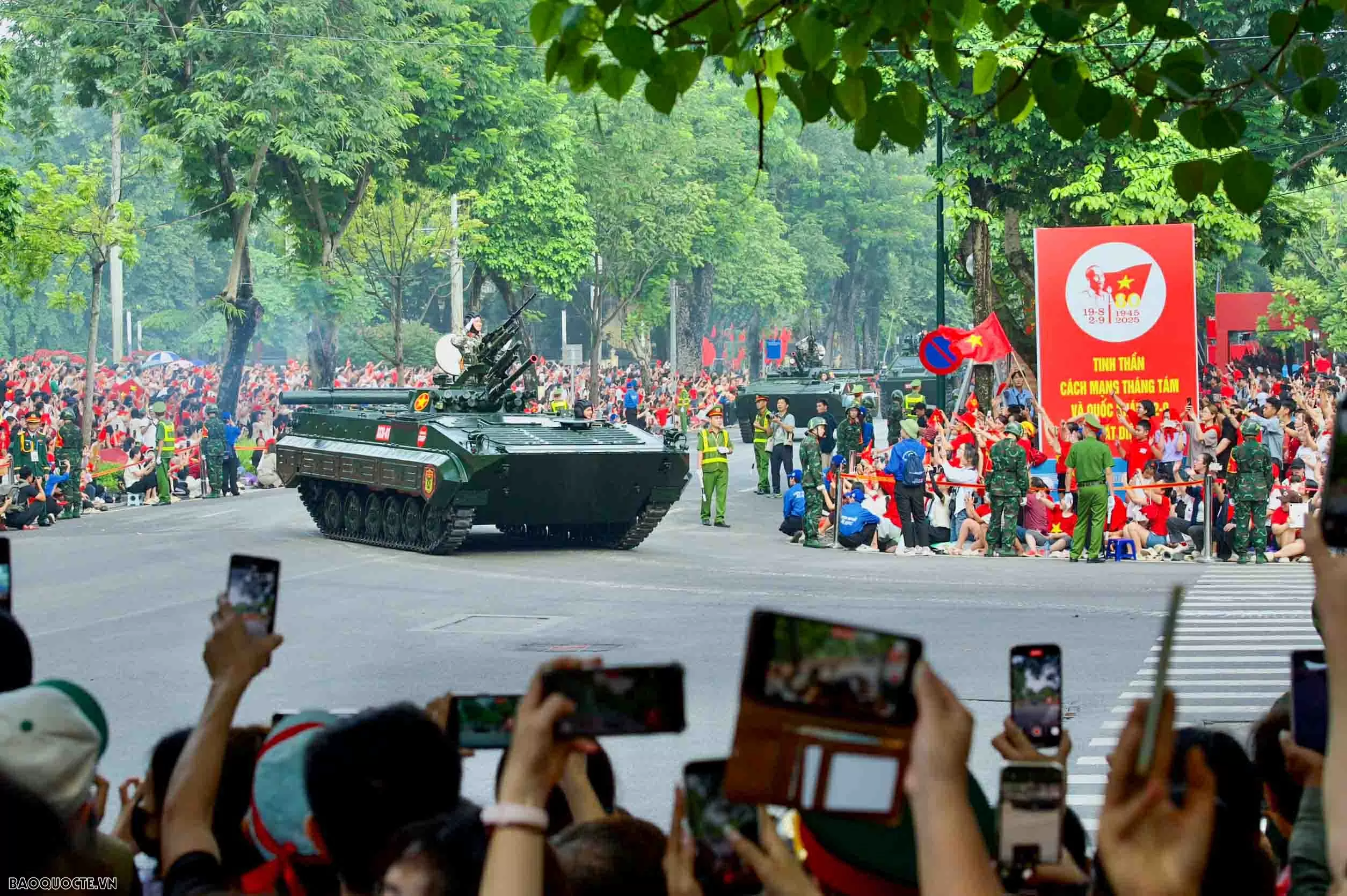 Hình ảnh lễ diễu binh, diễu hành kỷ niệm 80 năm Quốc khánh