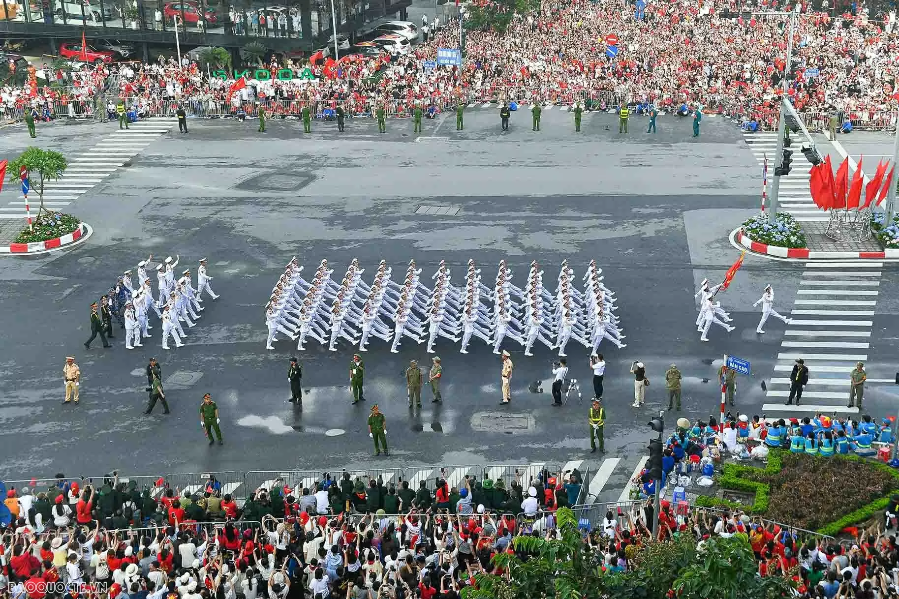 Hình ảnh lễ diễu binh, diễu hành kỷ niệm 80 năm Quốc khánh Hình ảnh lễ diễu binh, diễu hành kỷ niệm 80 năm Quốc khánh