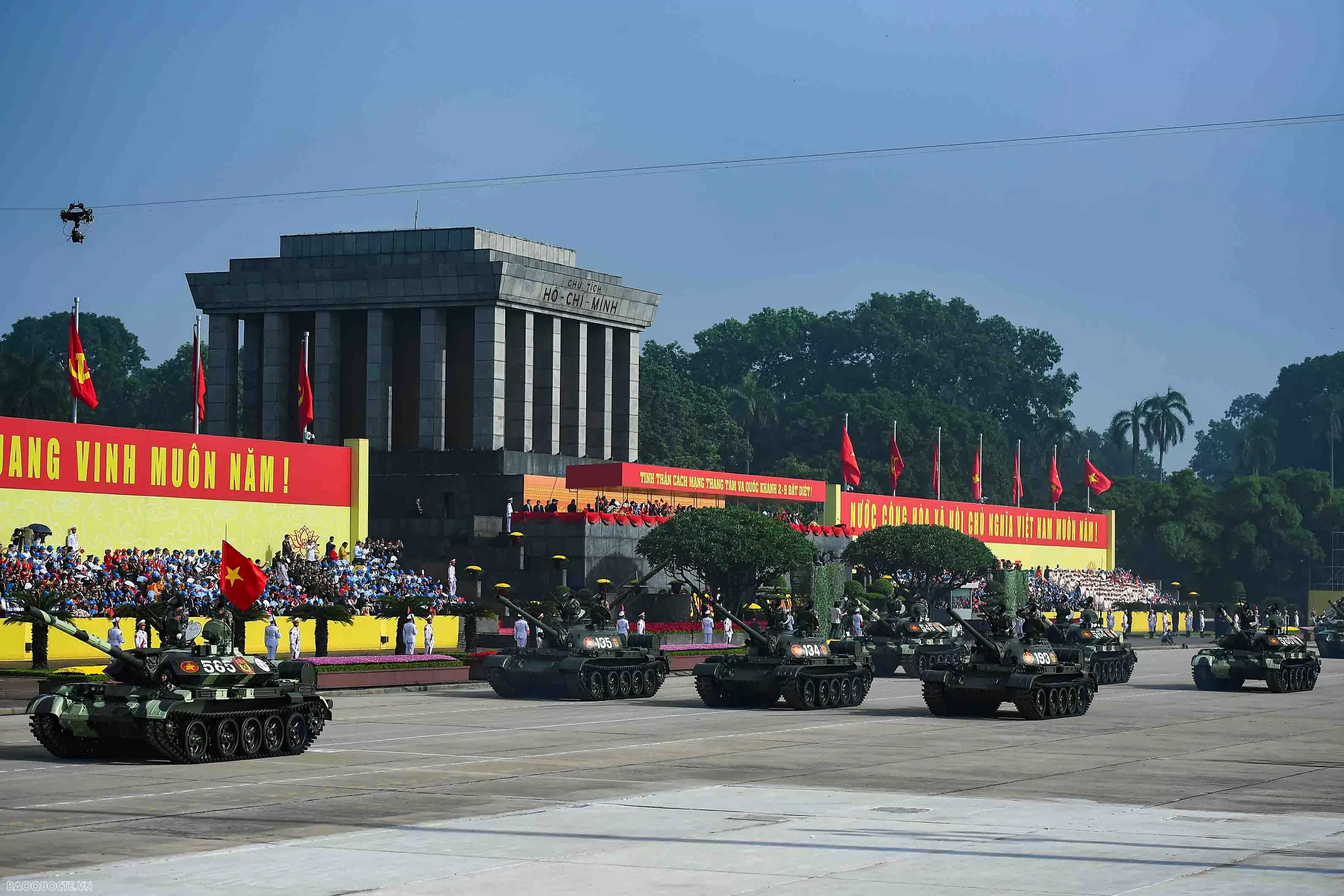 Hình ảnh lễ diễu binh, diễu hành kỷ niệm 80 năm Quốc khánh