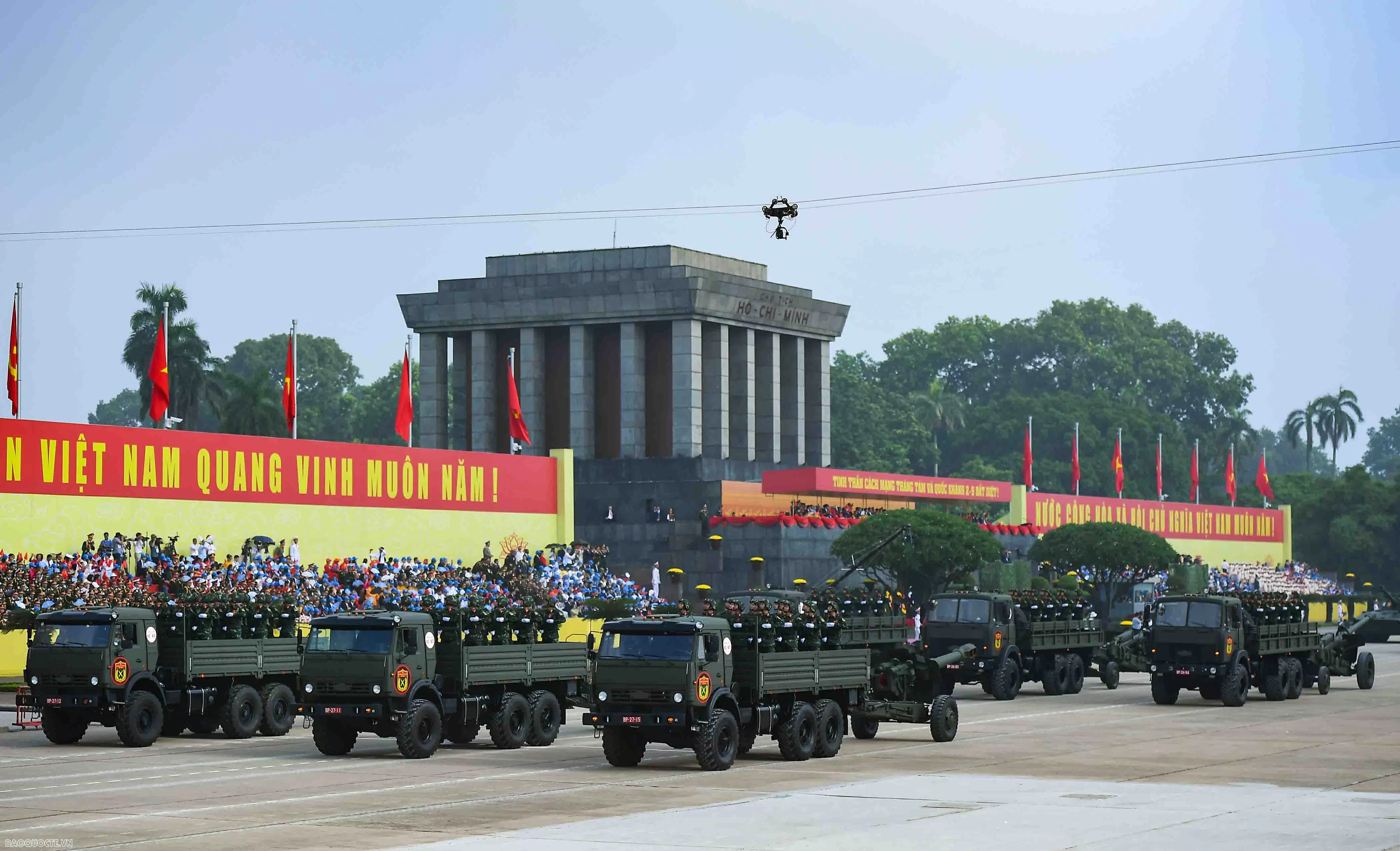 Hình ảnh lễ diễu binh, diễu hành kỷ niệm 80 năm Quốc khánh