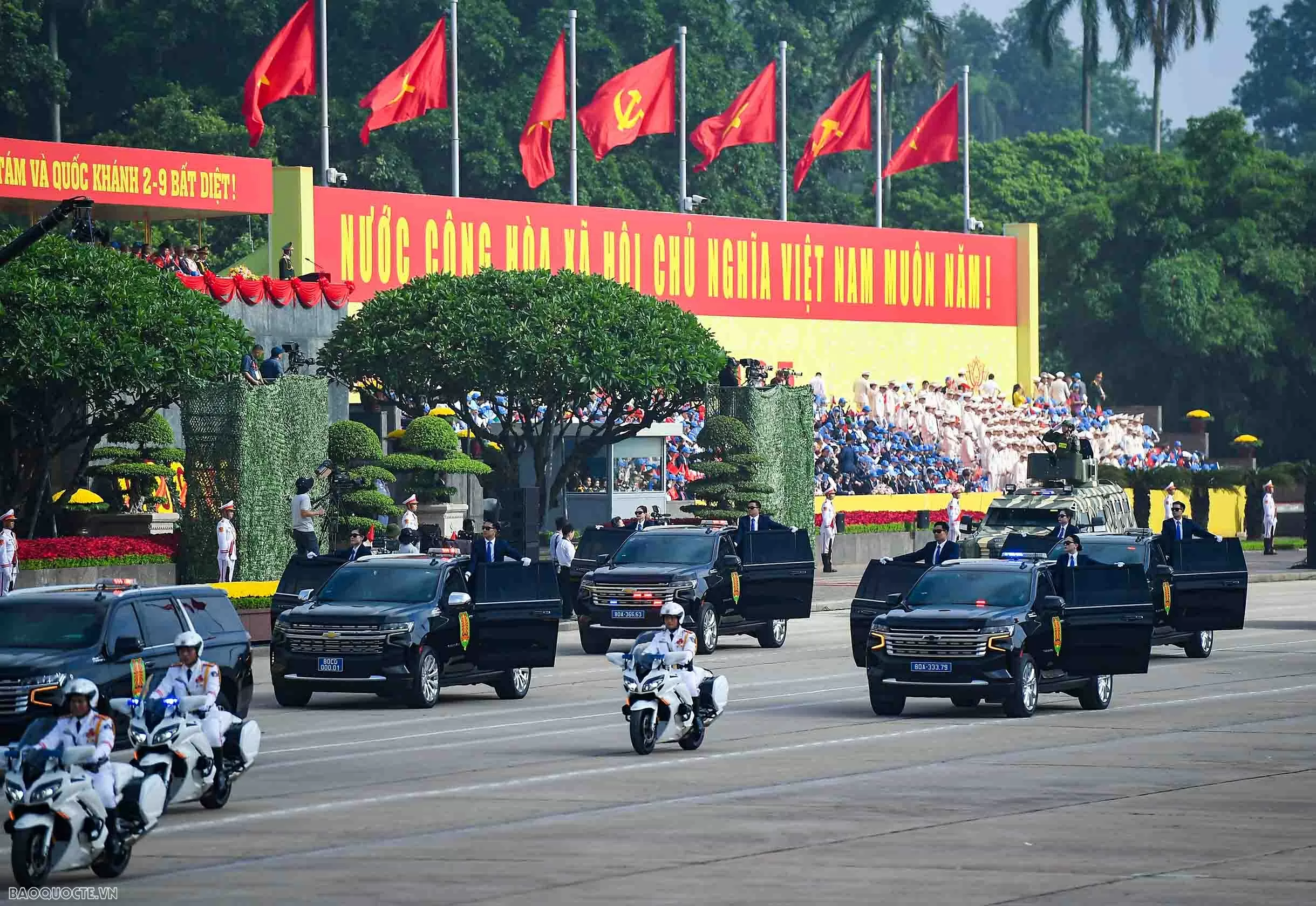 Hình ảnh lễ diễu binh, diễu hành kỷ niệm 80 năm Quốc khánh