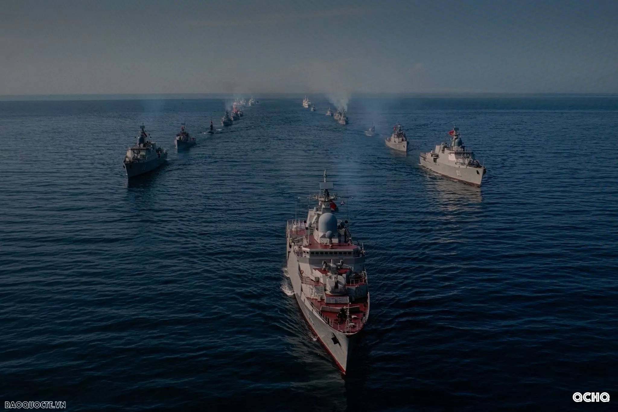 Lực lượng vũ trang trên biển phô diễn sức mạnh trong diễu binh kỷ niệm 80 năm Quốc khánh