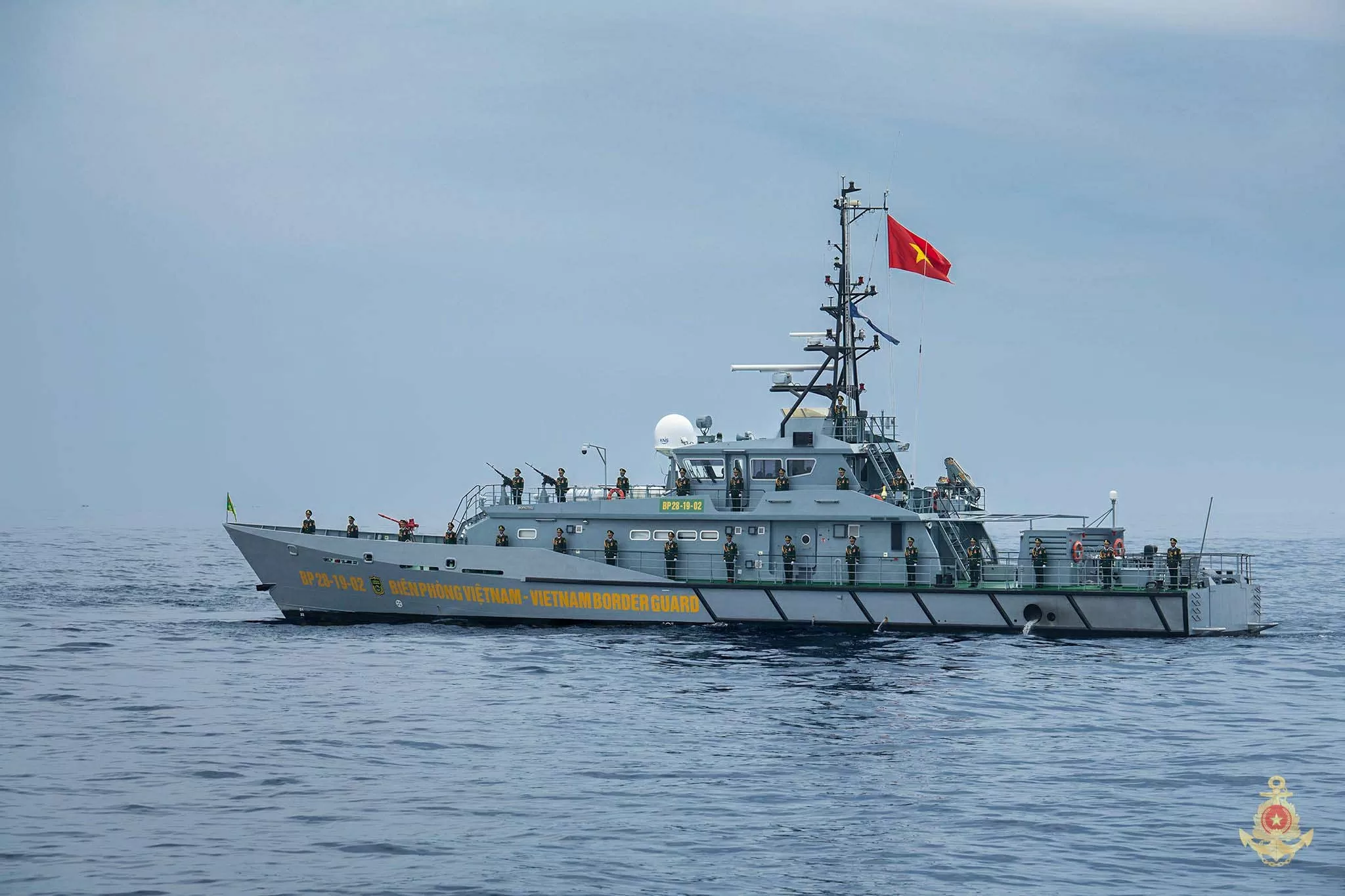 Lực lượng vũ trang trên biển phô diễn sức mạnh trong diễu binh kỷ niệm 80 năm Quốc khánh