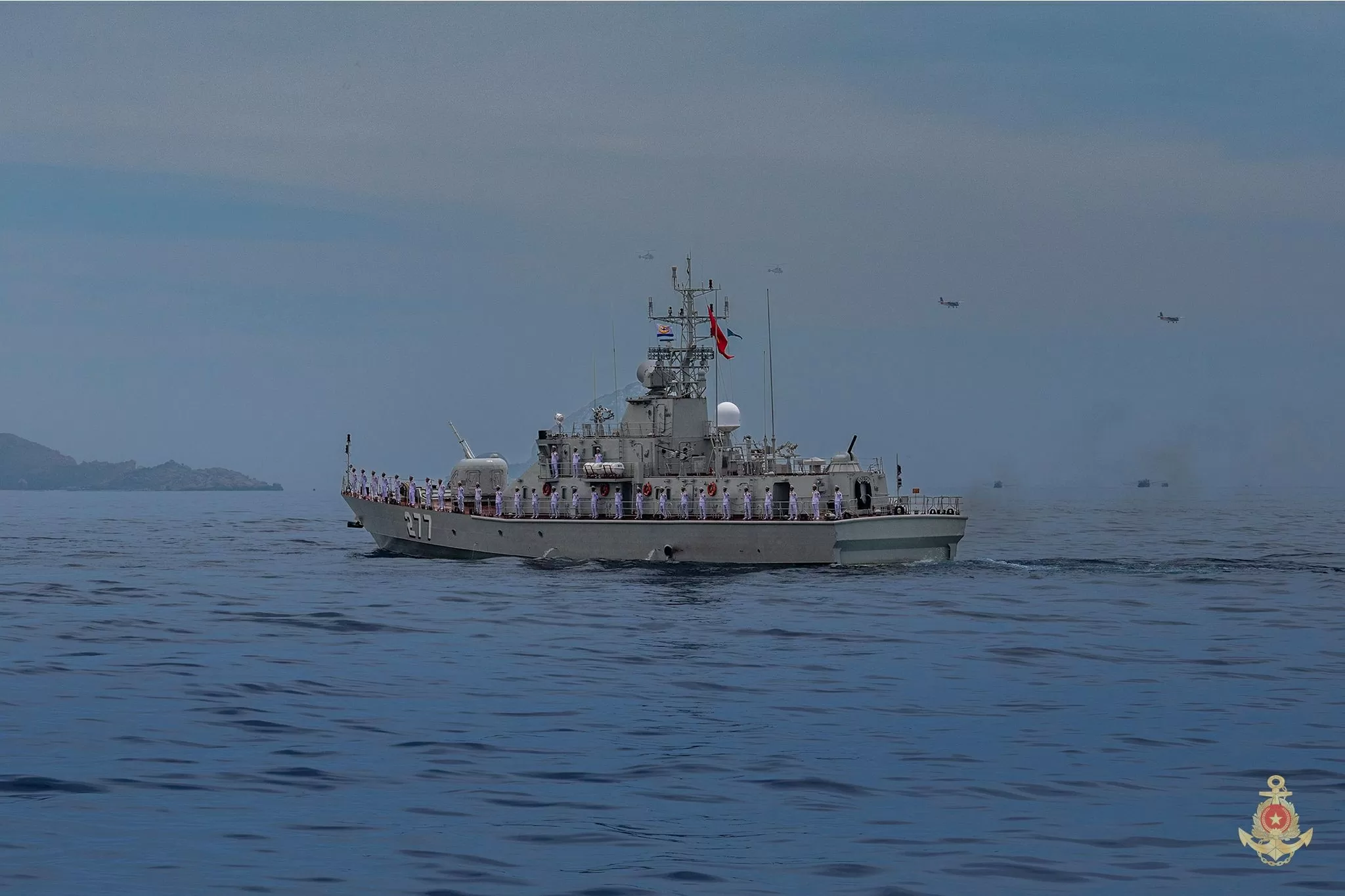 Lực lượng vũ trang trên biển phô diễn sức mạnh trong diễu binh kỷ niệm 80 năm Quốc khánh Lực lượng vũ trang trên biển phô diễn sức mạnh trong diễu binh kỷ niệm 80 năm Quốc khánh