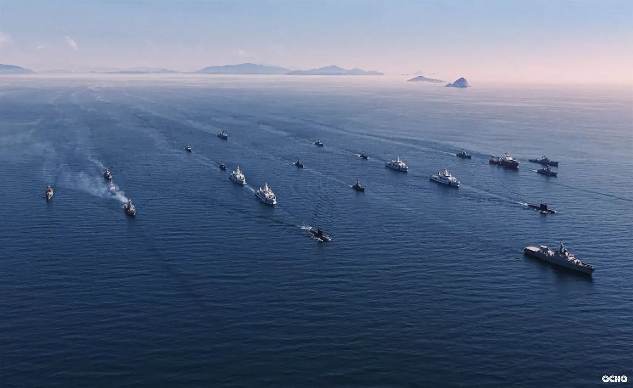 Lực lượng vũ trang trên biển phô diễn sức mạnh trong diễu binh kỷ niệm 80 năm Quốc khánh