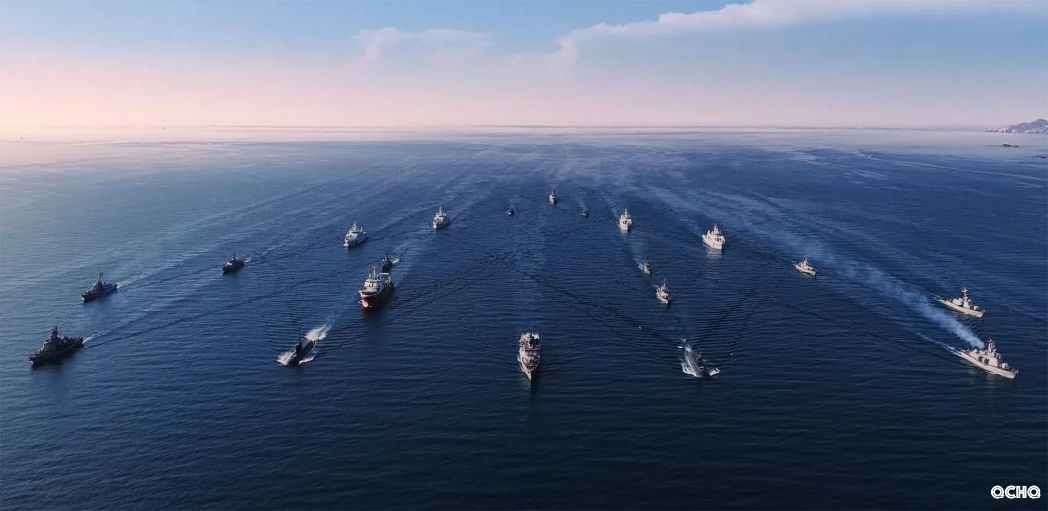 Lực lượng vũ trang trên biển phô diễn sức mạnh trong diễu binh kỷ niệm 80 năm Quốc khánh