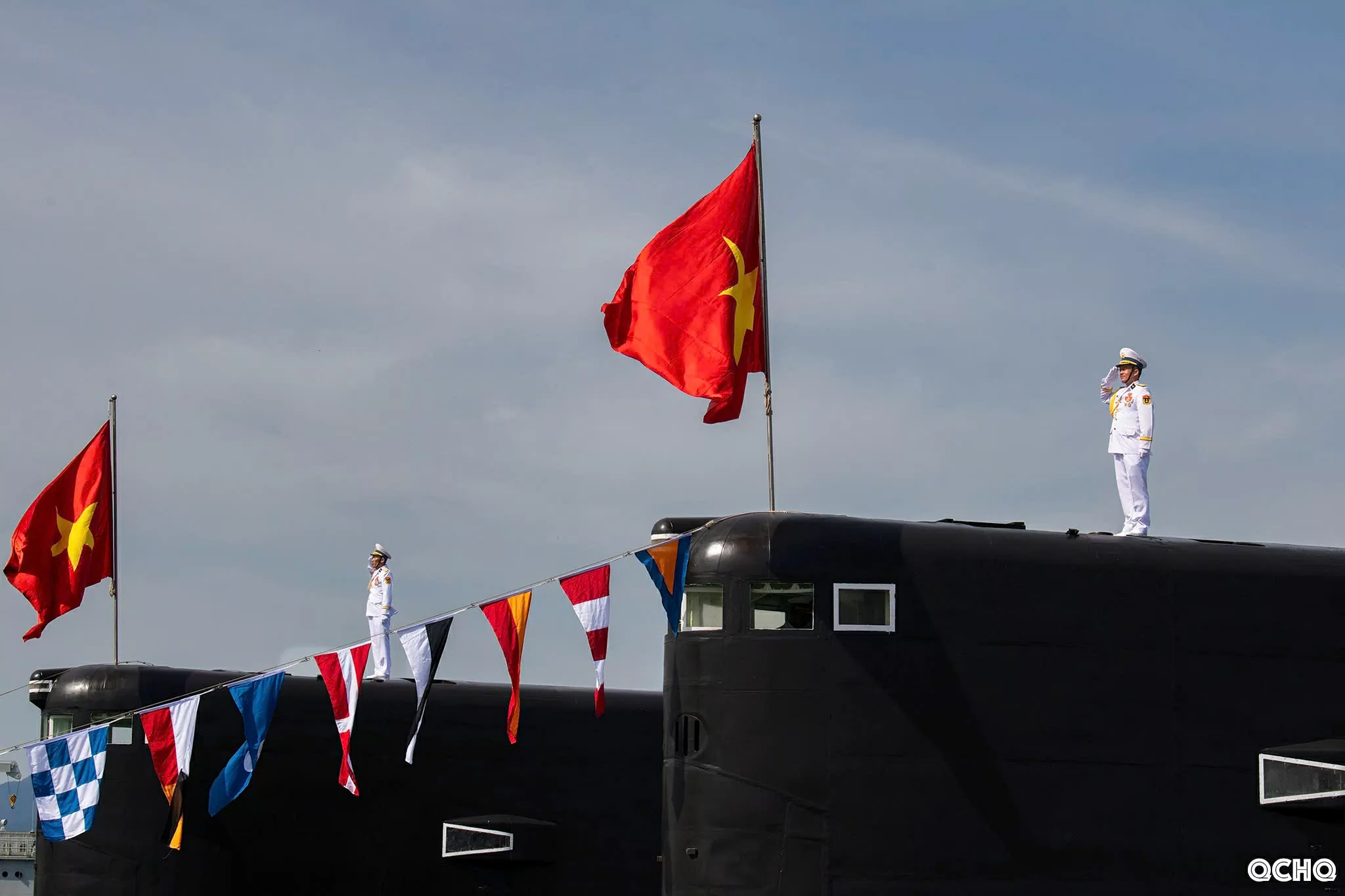 Lực lượng vũ trang trên biển phô diễn sức mạnh trong diễu binh kỷ niệm 80 năm Quốc khánh