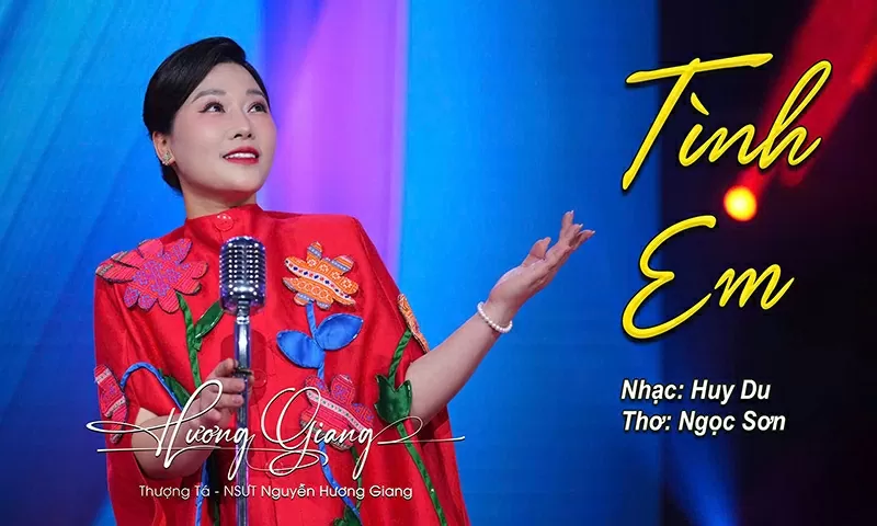 NSƯT Hương Giang với dự án âm nhạc 'Vang mãi bản hùng ca dân tộc'