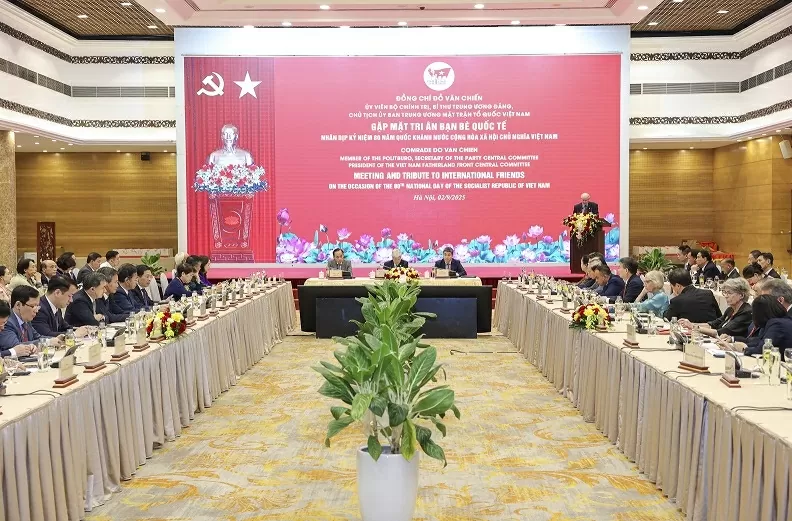 Tri ân tình cảm và đóng góp của bạn bè quốc tế dành cho Việt Nam Tri ân tình cảm và đóng góp của bạn bè quốc tế dành cho Việt Nam