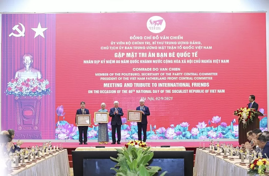 Tri ân tình cảm và đóng góp của bạn bè quốc tế dành cho Việt Nam Tri ân tình cảm và đóng góp của bạn bè quốc tế dành cho Việt Nam