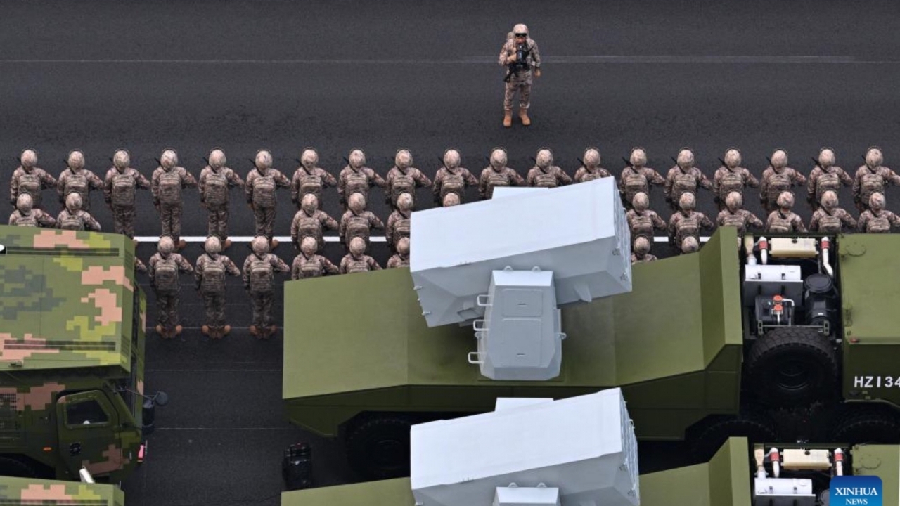 Trung Quốc tổ chức duyệt binh kỷ niệm 80 năm chiến thắng phát xít