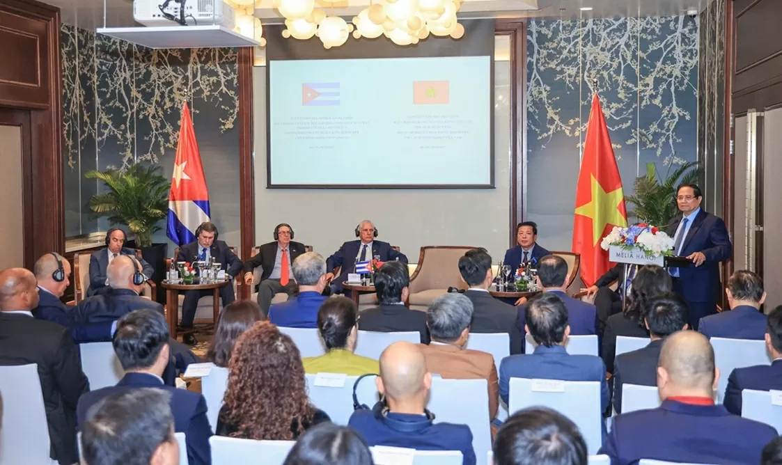 Thúc đẩy hợp tác kinh tế, thương mại, đầu tư, đưa quan hệ kinh tế Việt Nam – Cuba lên một tầm cao mới Thúc đẩy hợp tác kinh tế, thương mại, đầu tư, đưa quan hệ kinh tế Việt Nam – Cuba lên một tầm cao mới