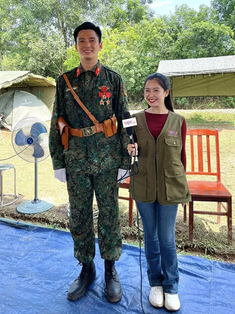 Từ màn hình VOV đến trái tim chiến sĩ: BTV Quế Anh và thương hiệu riêng để lại sau A80