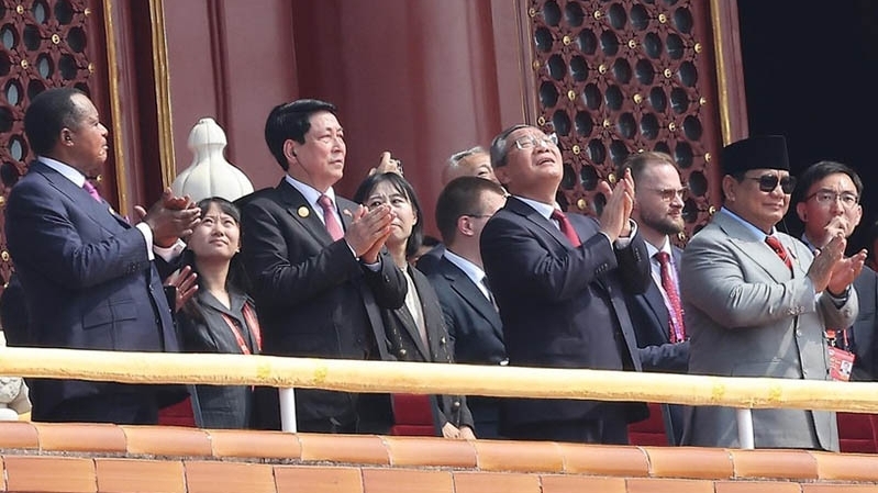 Chủ tịch nước Lương Cường dự Lễ kỷ niệm 80 năm Chiến thắng phát xít của nhân dân thế giới