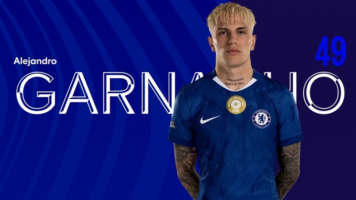 Garnacho nhận số áo ít danh tiếng tại Chelsea