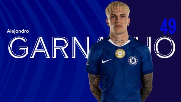 Garnacho nhận số áo ít danh tiếng tại Chelsea