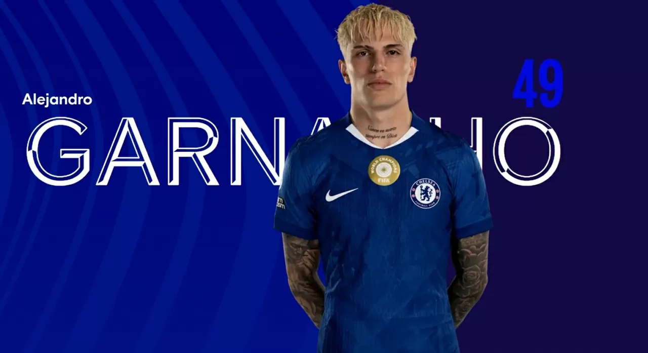 Garnacho nhận số áo ít danh tiếng tại Chelsea