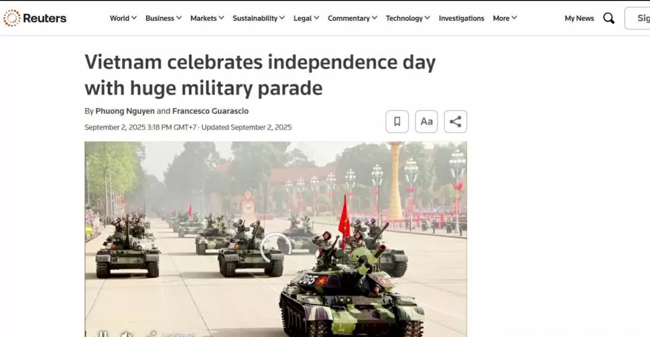Bài viết trên trang web của Reuters.