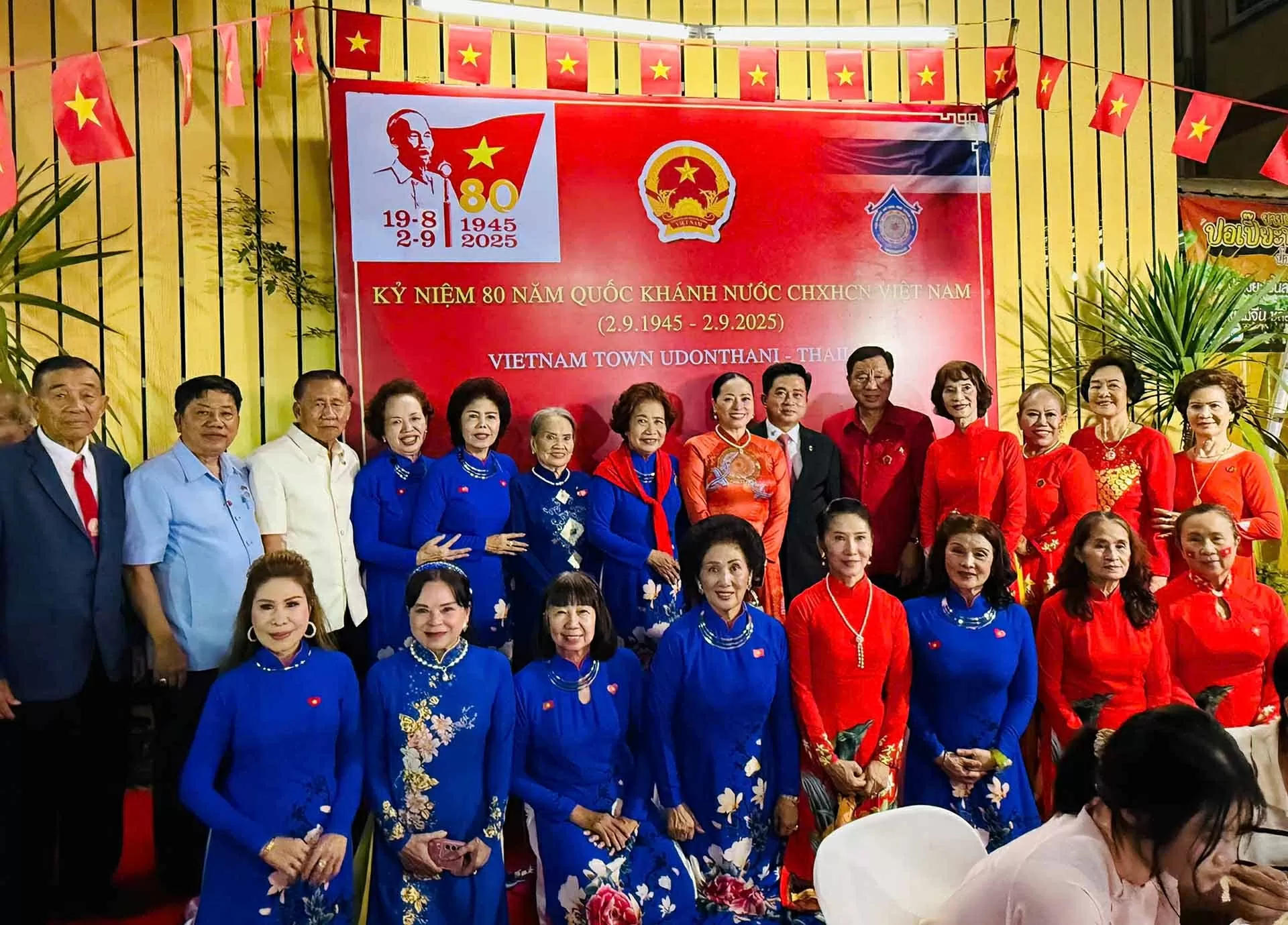 Kiều bào tại Thái Lan tổ chức kỷ niệm 80 năm Quốc khánh trên phố Việt Nam Kiều bào tại Thái Lan tổ chức kỷ niệm 80 năm Quốc khánh trên phố Việt Nam