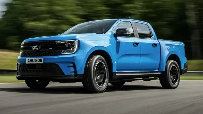 Ford Ranger MS-RT PHEV gây ấn tượng mạnh với diện mạo thể thao đầy táo bạo.