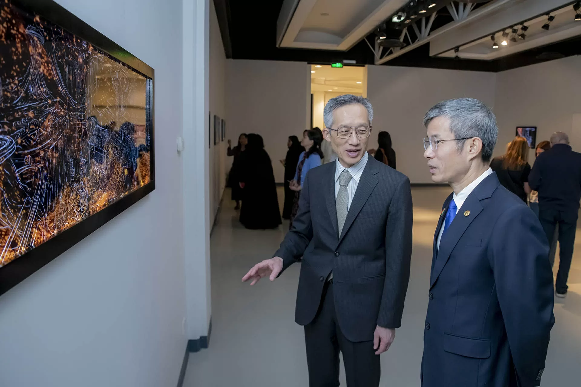 Tác phẩm của nghệ sĩ Việt Nam gây ấn tượng tại Riyadh