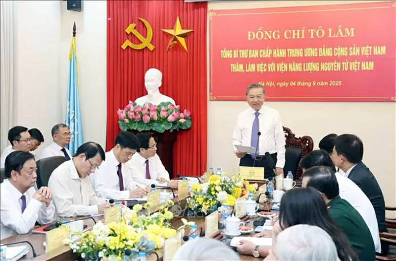 Phát triển ứng dụng năng lượng nguyên tử phải là chiến lược lâu dài Phát triển ứng dụng năng lượng nguyên tử phải là chiến lược lâu dài