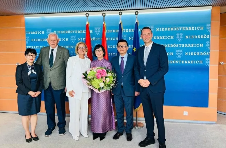 Thúc đẩy đối tác tin cậy, kết nghĩa thực chất với Bang Hạ Áo