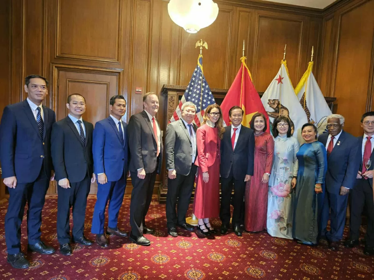 lễ thượng cờ kỷ niệm 80 năm Quốc khánh Việt Nam tại tòa thị chính San Francisco